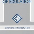 Cover Art for 9780813384306, Philosophy of Education by Nel Noddings