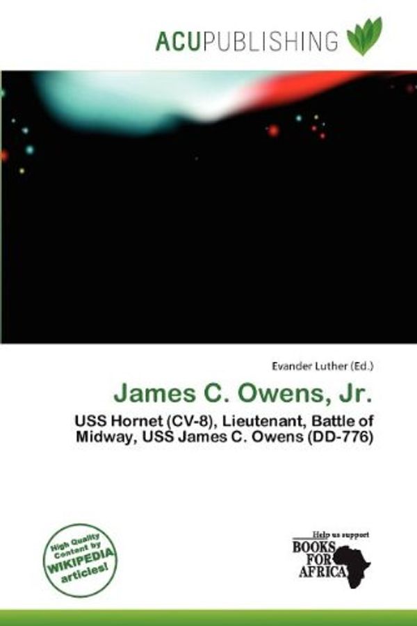 Cover Art for 9786138189770, James C. Owens, JR. by 