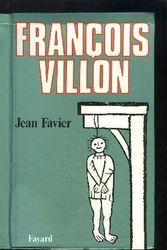 Cover Art for 9782501004985, Broché - François villon by Jean Favier