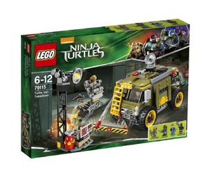Cover Art for 5702015126618, Turtle Van Takedown Set 79115 by LEGO