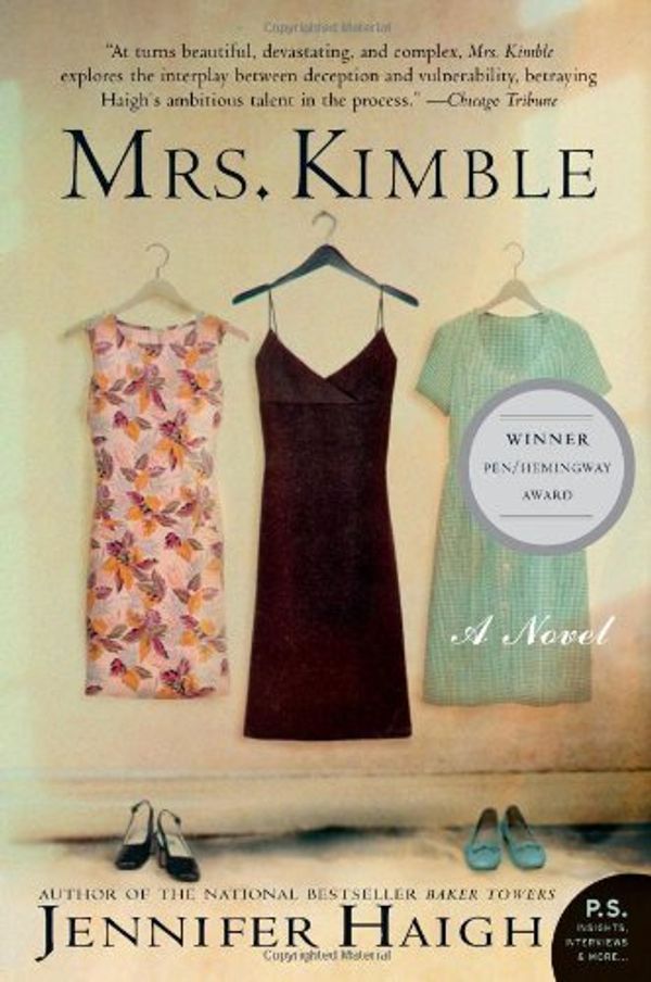 Cover Art for 9780060858780, Mrs. Kimble by Haigh, Jennifer