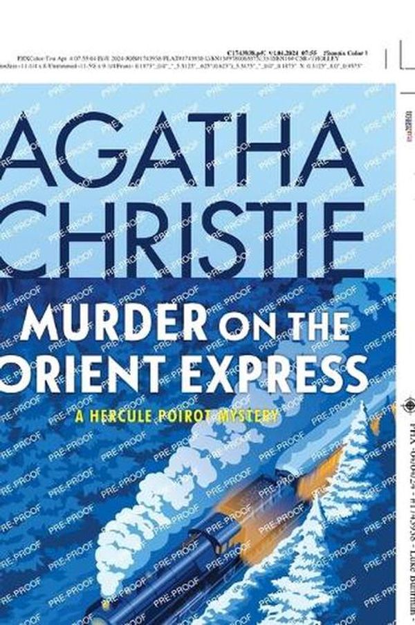 Cover Art for 9780063375833, Murder on the Orient Express by Agatha Christie