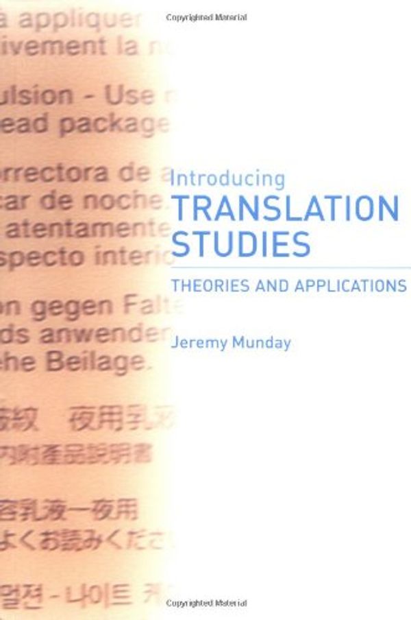 Cover Art for 9780415229272, Introducing Translation Studies by Jeremy Munday