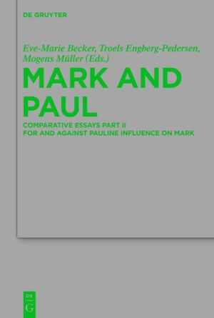 Cover Art for 9783110314557, Mark and Paul by Eve-Marie Becker