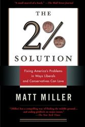 Cover Art for 9781586482893, Two Percent Solution by Matthew Miller
