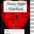 Cover Art for 9781530246243, Music Paper Notebook by Dustman Galaxy