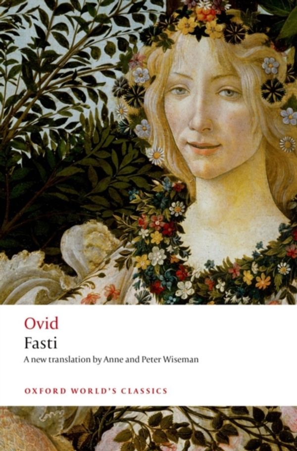Cover Art for 9780192824110, Fasti by Ovid