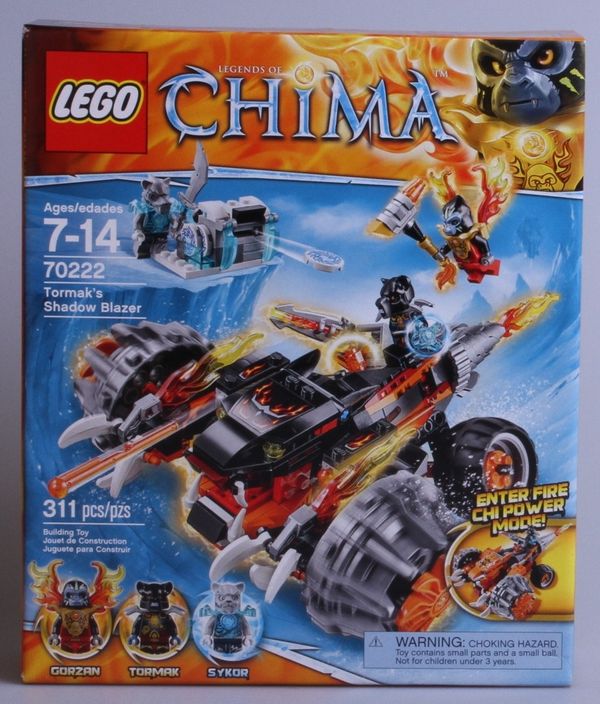 Cover Art for 0673419229821, Tormak's Shadow Blazer Set 70222 by LEGO Chima
