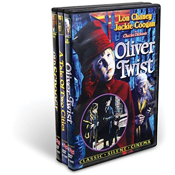 Cover Art for 0089218978790, Charles Dickens on Silent Film Collection (A Tale of Two Cities / Oliver Twist / Old Scrooge) (3-DVD) by 