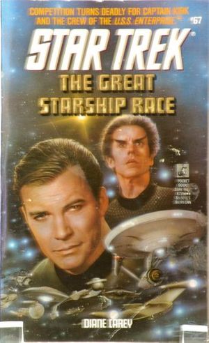 Cover Art for 9780671872502, The Great Starship Race by Diane Carey
