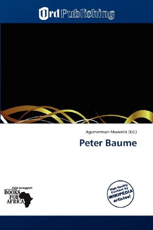 Cover Art for 9786139146840, Peter Baume by Unknown