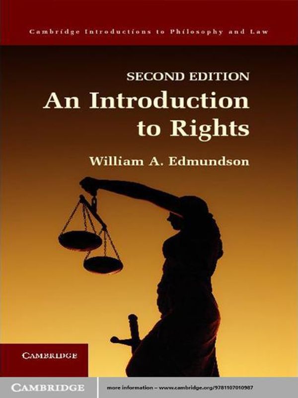 Cover Art for 9781139234429, An Introduction to Rights by William A. Edmundson