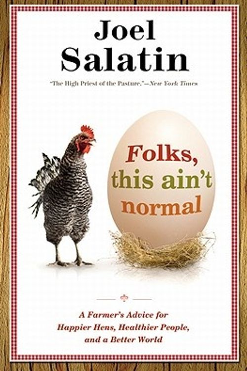 Cover Art for 9780892968190, Folks, This Ain't Normal by Joel Salatin