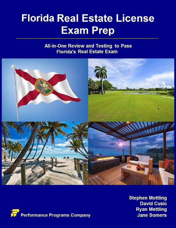 Cover Art for 9781310176777, Florida Real Estate License Exam Prep: All-in-One Review and Testing To Pass Florida's Real Estate Exam by Stephen Mettling
