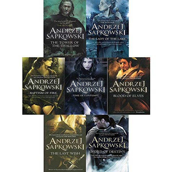 Cover Art for 9789123599202, The Witcher Series Andrzej Sapkowski 7 Books Collection Set Inc Sword Of Destiny by Andrzej Sapkowski