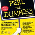 Cover Art for 9780764504600, Perl for Dummies by Paul Hoffman