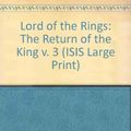 Cover Art for 9781850894247, The Return of the King by J. R. r. Tolkien