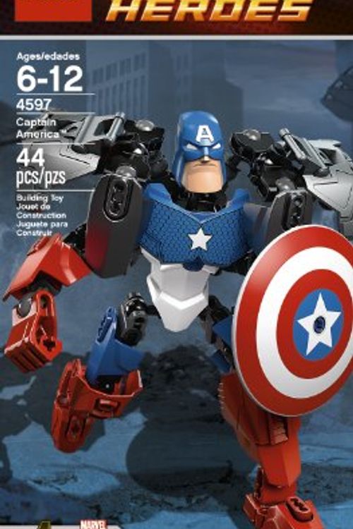 Cover Art for 0673419166607, Captain America Set 4597 by LEGO