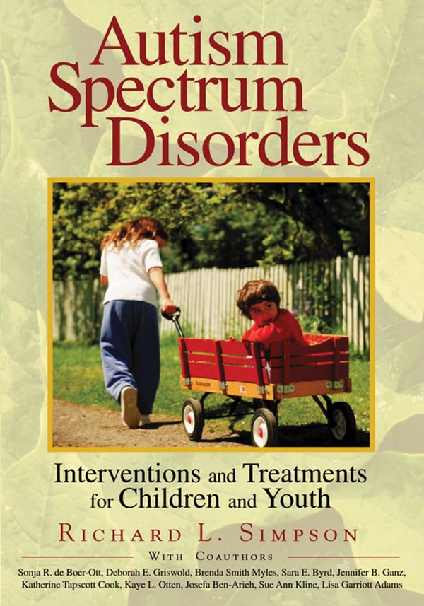 Cover Art for 9781452235837, Autism Spectrum Disorders by Richard L. Simpson