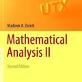 Cover Art for 9783662569665, Mathematical Analysis II (Universitext) by Zorich, V. A.