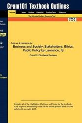 Cover Art for 9781428863583, Outlines & Highlights for Business and Society by Cram101 Textbook Reviews