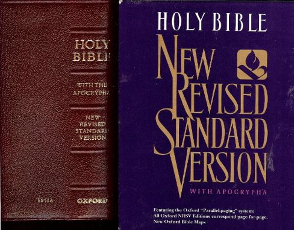 Cover Art for 9780195283440, Bible: New Revised Standard Version Bible with Apocrypha by NRSV Bible Translation Committee