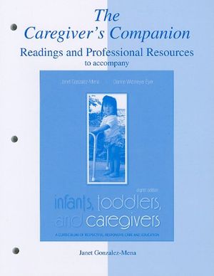 Cover Art for 9780077226916, The Caregiver's Companion by Gonzalez-Mena