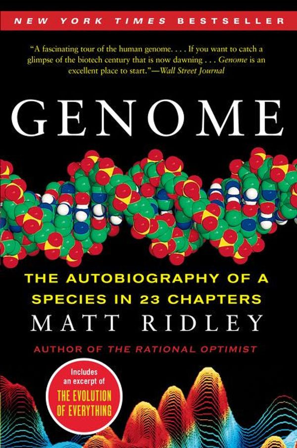 Cover Art for 9780062253460, Genome by Matt Ridley