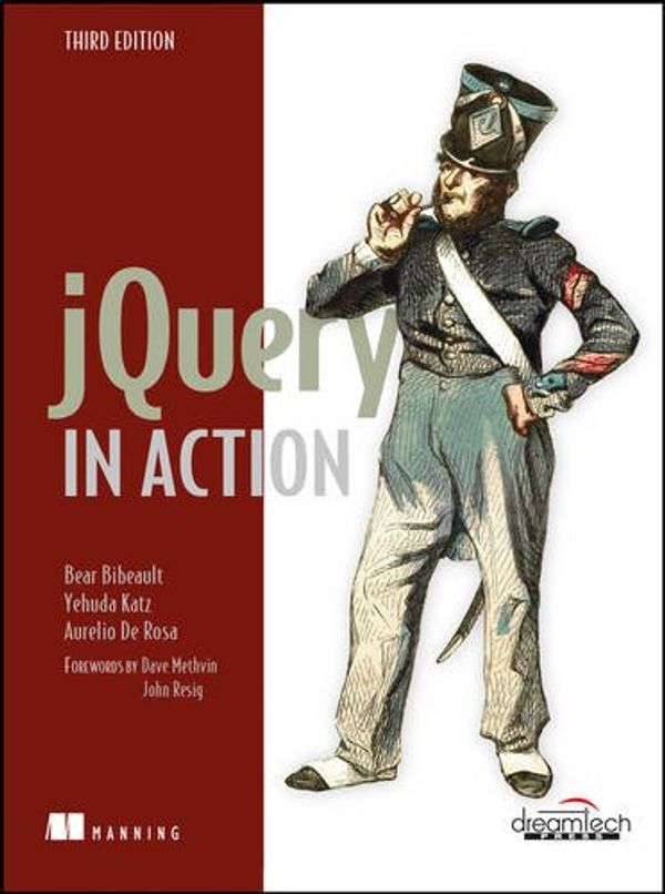 Cover Art for 9789351199182, jQuery in Action, 3ed by Bear Bibeault, Yehuda Katz, Aurelio De Rosa