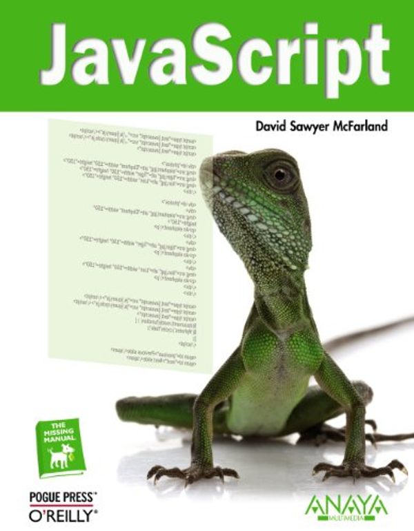 Cover Art for 9788441525931, JavaScript by David Sawyer McFarland