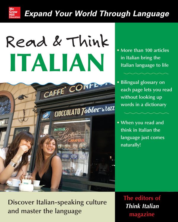 Cover Art for 9780071763646, Read and Think Italian with Audio CD by The Editors of Think Italian! Magazine