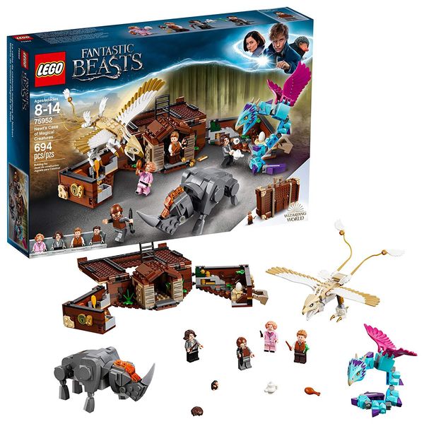 Cover Art for 0673419281959, Newt's Case of Magical Creatures Set 75952 by LEGO