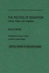 Cover Art for 9780897890427, The Politics of Education by Donaldo Macedo