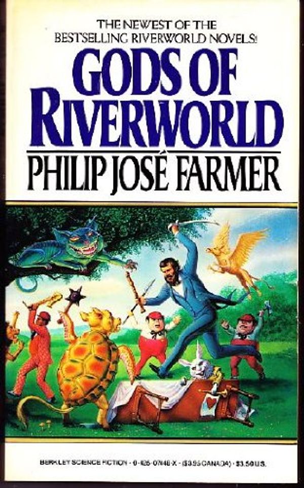 Cover Art for 9780425074480, Gods Riverworld by Philip Jose Farmer