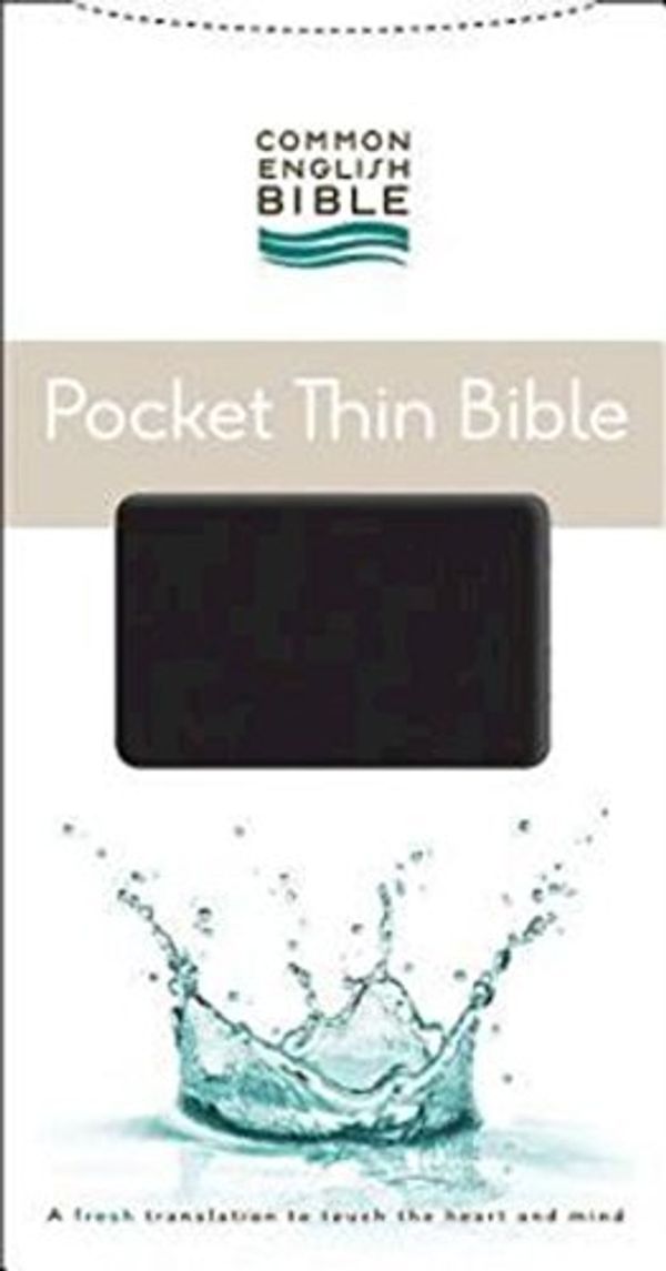 Cover Art for 9781609261016, Ceb Common English Bible Pocket Thin Ecoleather Black with Zipper by Common English Bible