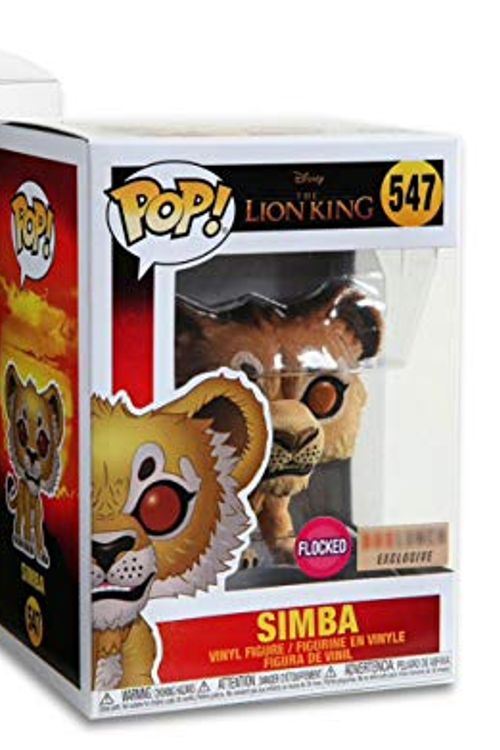 Cover Art for 0651174965277, Funko Pop Figure Simba The Lion King 2019 Flocked BoxLunch Exclusive Featuring Golden Groundhog Pop Protector by POP