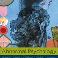 Cover Art for 9781319066949, Abnormal Psychology 10e by Ronald J. Comer