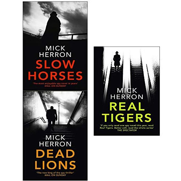 Cover Art for 9789123705429, Slow horses and dead lions and real tiger 3 books collection set by Mick Herron