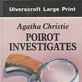 Cover Art for 9780816145898, Poirot Investigates by Agatha Christie