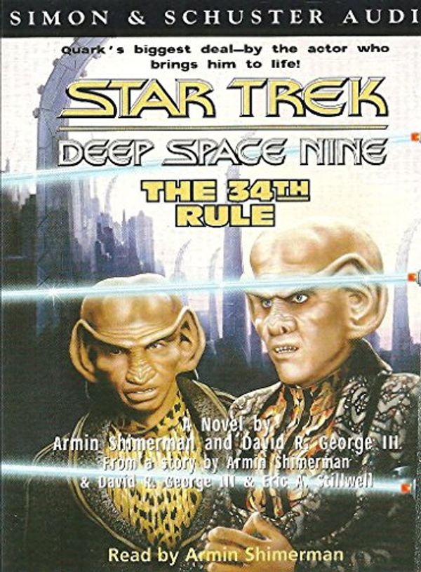 Cover Art for 9780671033583, 34th Rule ("Star Trek: Deep Space Nine") by Armin Shimerman, David George