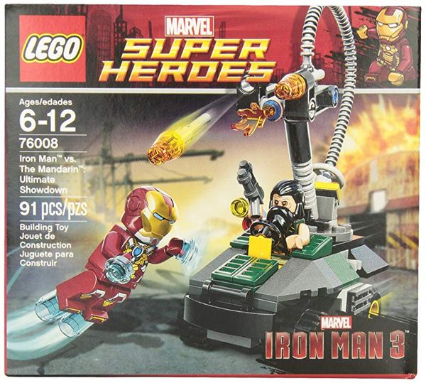 Cover Art for 0673419200370, Iron Man vs. The Mandarin: Ultimate Showdown Set 76008 by 