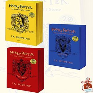 Cover Art for 9789123587629, J.K. Rowling Harry Potter and the Philosopher's Stone Collection 3 Books Bundle With Gift Journal (Hufflepuff Edition, Gryffindor Edition, Ravenclaw Edition) by J.K. Rowling
