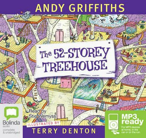 Cover Art for 9781486224821, The 52 Storey Treehouse (MP3) by Andy Griffiths