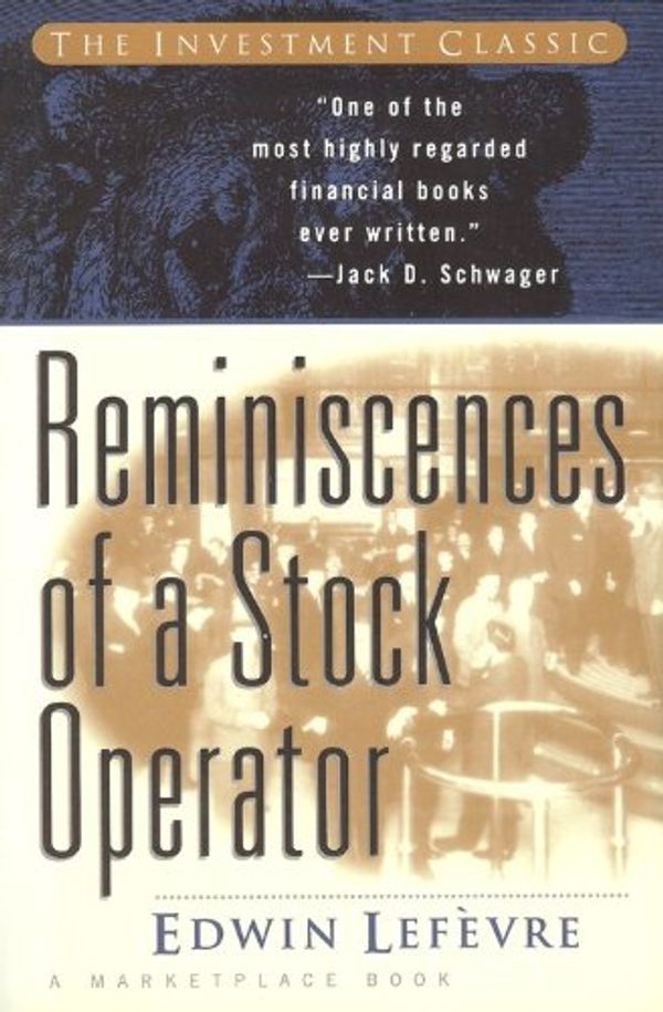 Cover Art for 9781883272043, Reminiscences of a Stock Operator by Edwin Lefevre