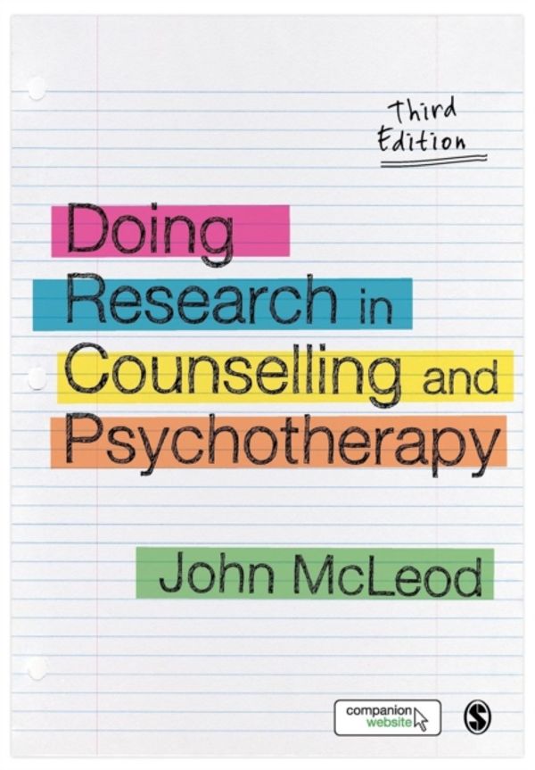 Cover Art for 9781446201398, Doing Research in Counselling and Psychotherapy by John McLeod