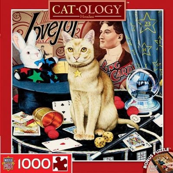 Cover Art for 0705988716447, Cat-Ology : Houdini1000 Piece Jigsaw Puzzle by MasterPieces