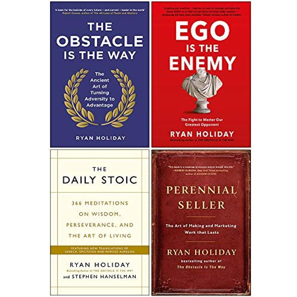 Cover Art for 9789124031428, Ryan Holiday Collection 4 Books Set (The Obstacle is the Way, Ego is the Enemy, The Daily Stoic, [Hardcover] Perennial Seller) by Ryan Holiday