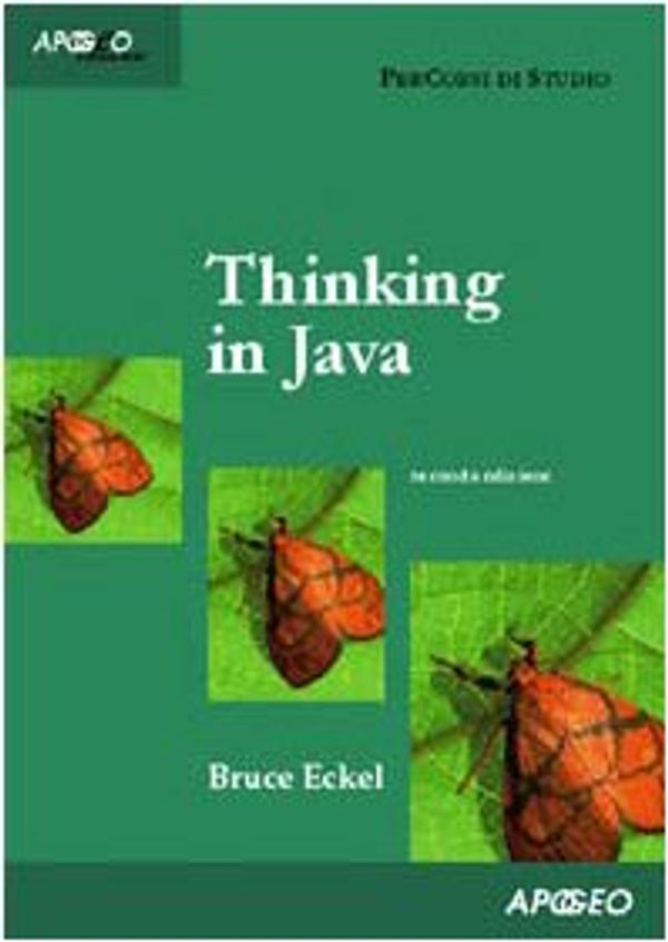 Cover Art for 9788850321445, Thinking in Java by Bruce Eckel