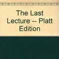 Cover Art for 9781401324353, The Last Lecture by Randy Pausch