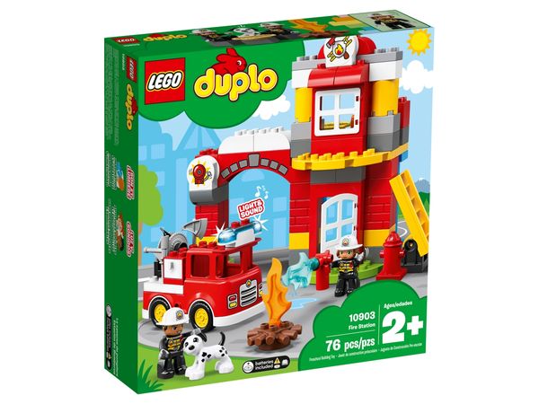 Cover Art for 5702016367676, Fire Station Set 10903 by LEGO
